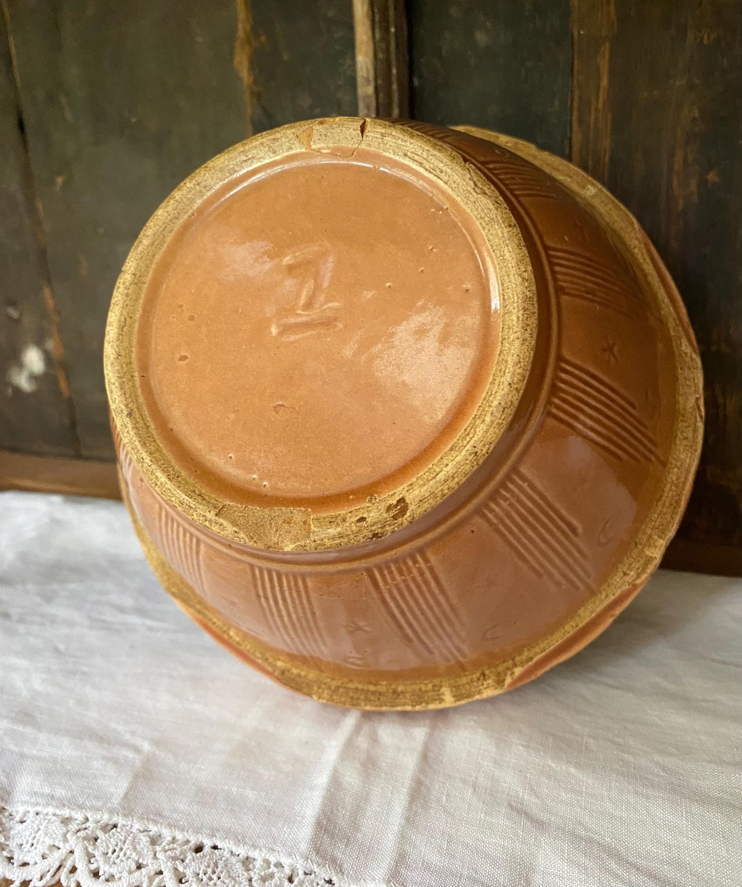 Moon & Stars, Set of 3 Mixing Bowls, Pumpkin Color