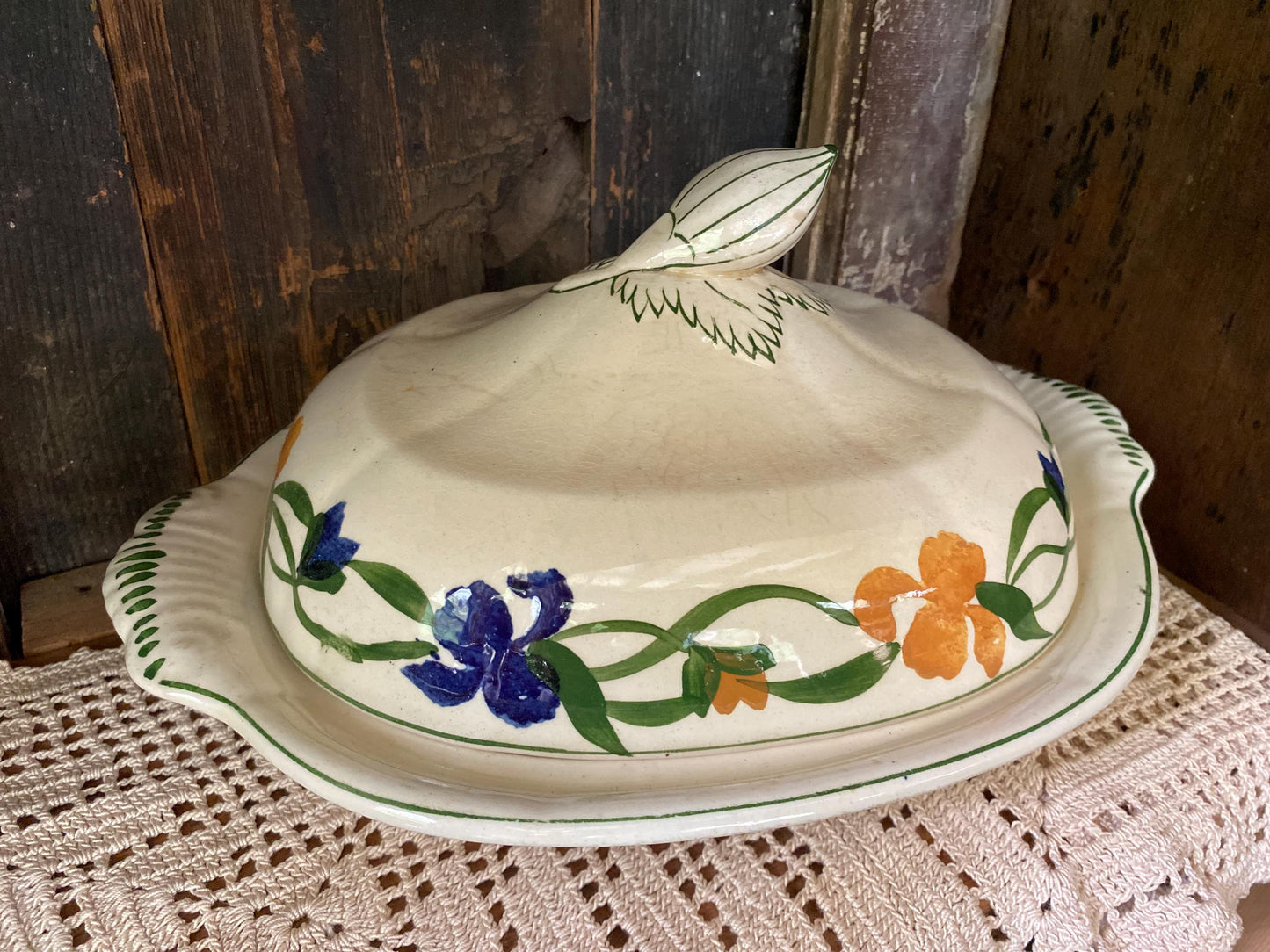 Covered Vegetable Dish/Tureen, Royal Adams Titanware, England