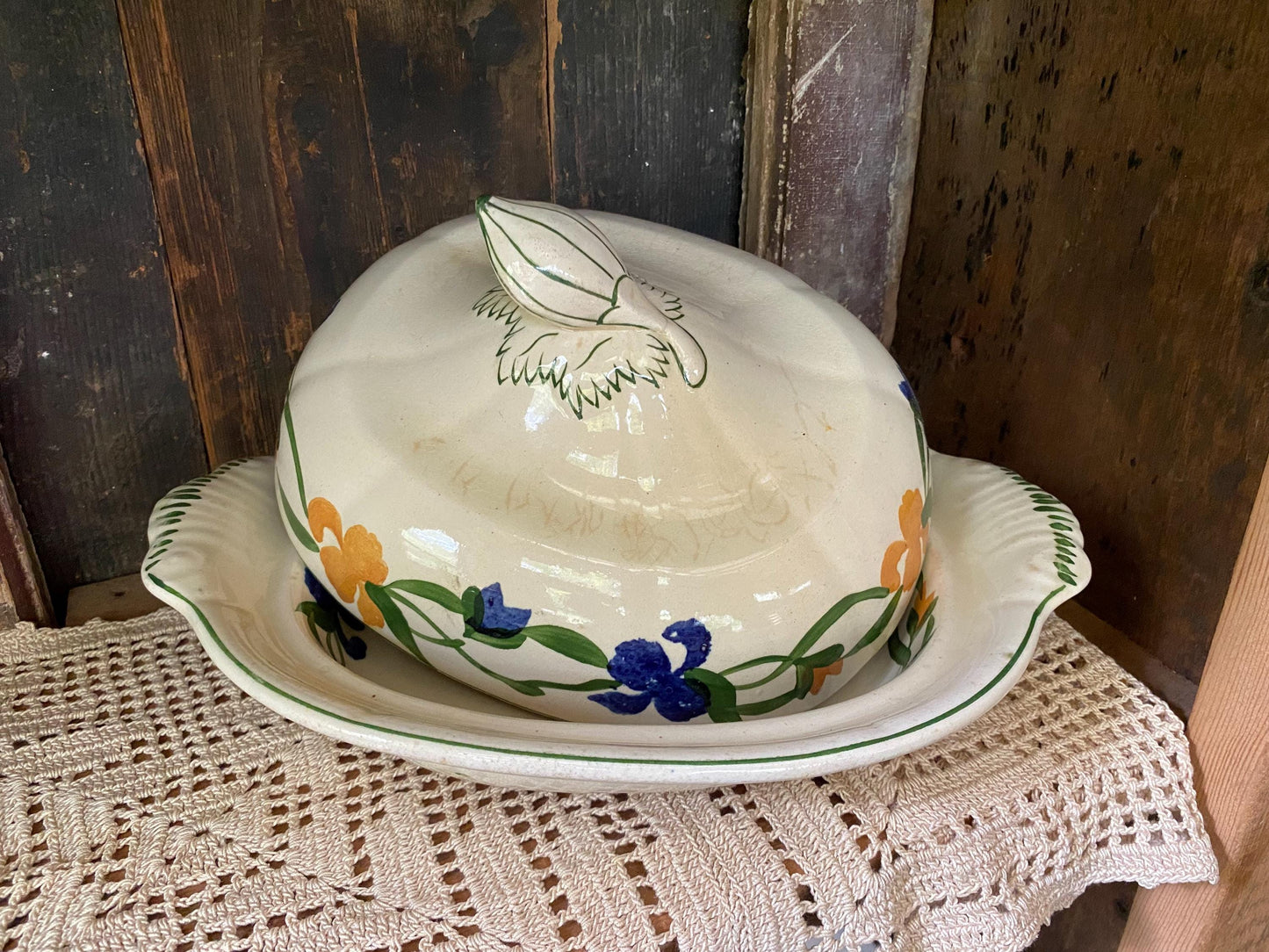 Covered Vegetable Dish/Tureen, Royal Adams Titanware, England