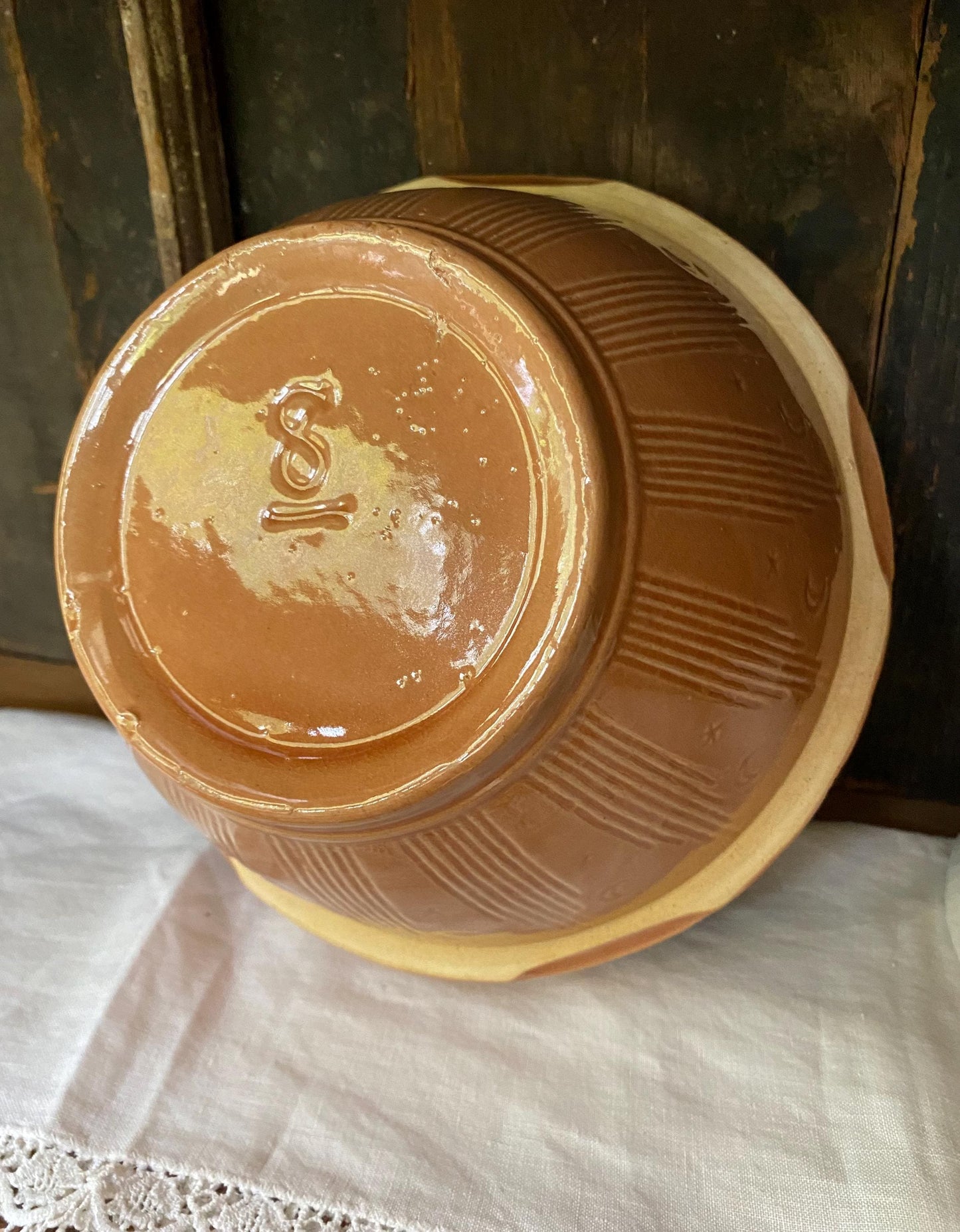 Moon & Stars, Set of 3 Mixing Bowls, Pumpkin Color