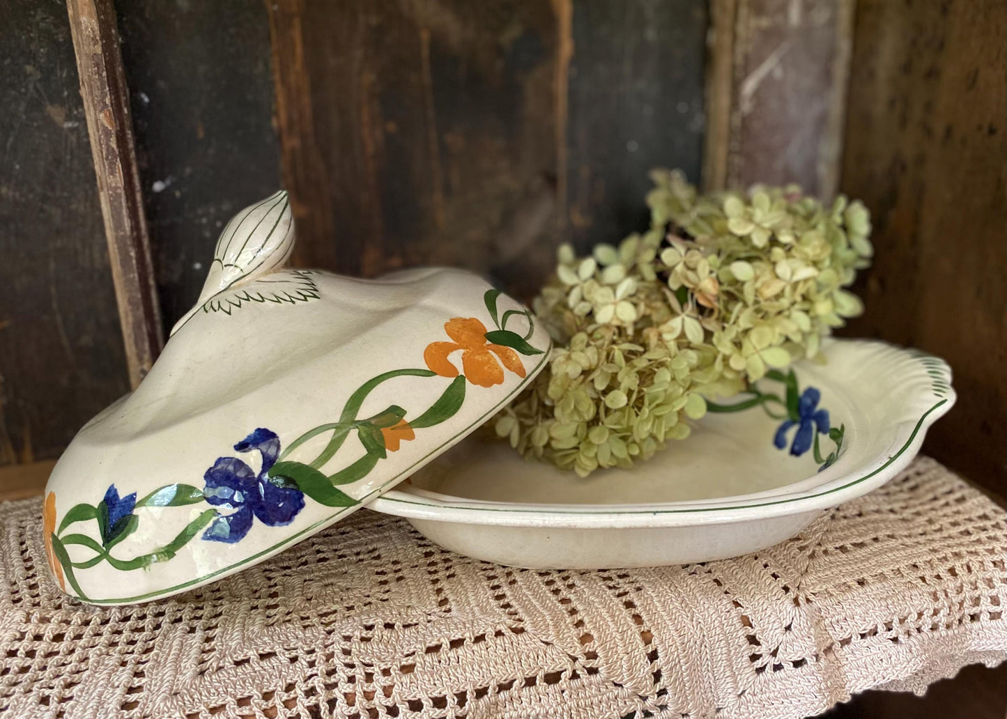 Covered Vegetable Dish/Tureen, Royal Adams Titanware, England