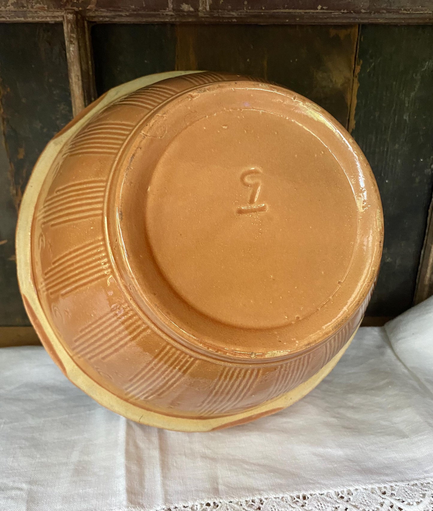 Moon & Stars, Set of 3 Mixing Bowls, Pumpkin Color