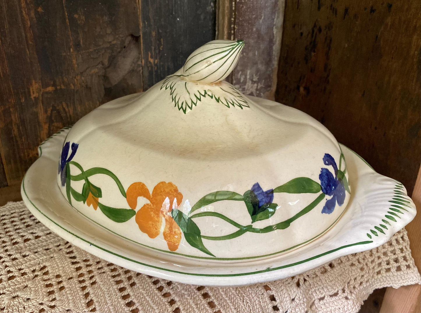 Covered Vegetable Dish/Tureen, Royal Adams Titanware, England